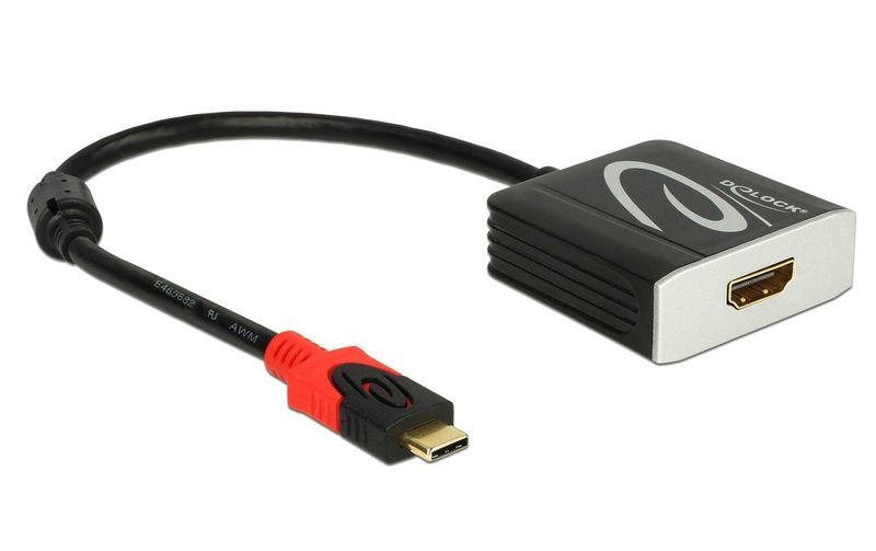 Adapter USB Type-C (Stecker) > HDMI (Buchse, DP Alt Mode)