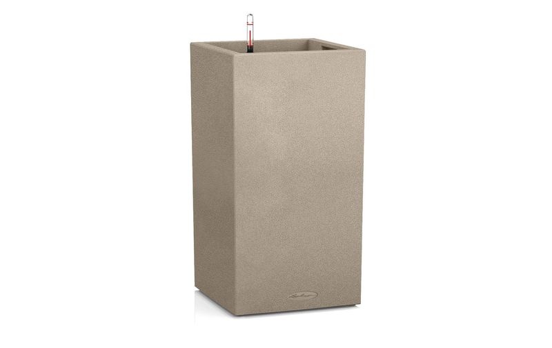 Lechuza - Blumenkasten mit Integriertem Bewässerungssystem Canto Color 76 - Beige