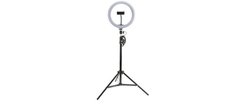 4smarts LED Selfie Tripod XL LoomiPod Ringleuchte / Ringlicht