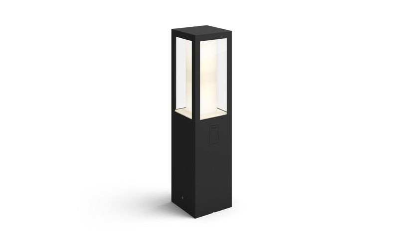 Philips Hue White and Color Ambiance Impress - Garten-Sockelleuchte (Schwarz)