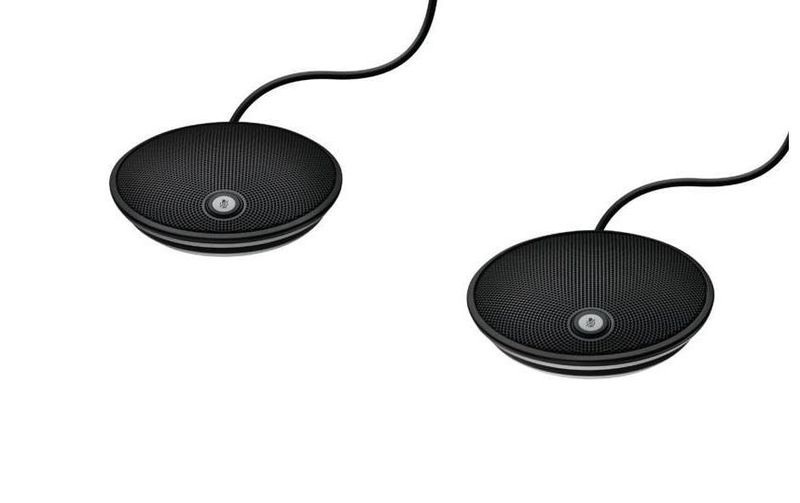 Logitech Expansion Mikrofon-Set Kabelgebunden inkl. Kabel