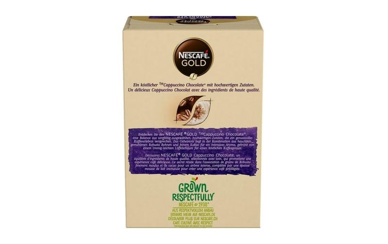 Nescafé Instant Kaffee Gold Cappuccino Chocolate 8 Portionen