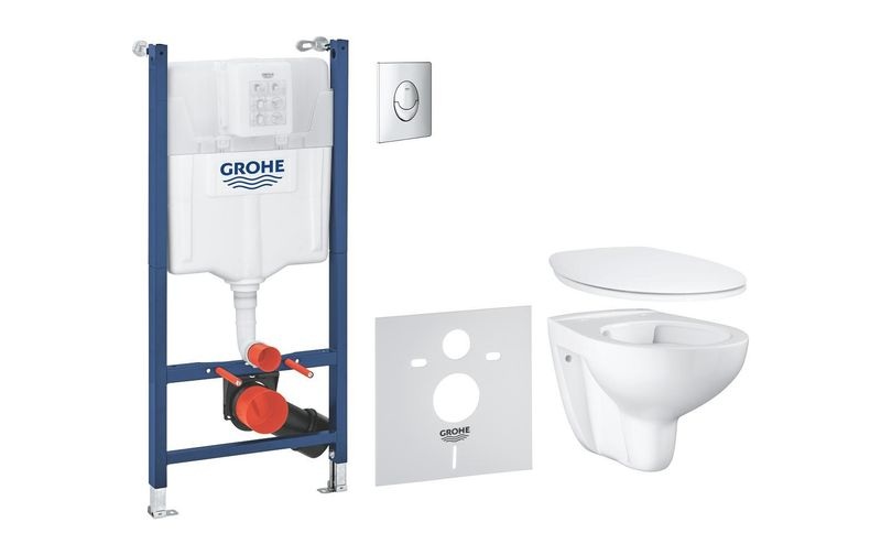 Grohe WC-Set Solido 5in1 mit Euro Keramik WC-Sitz