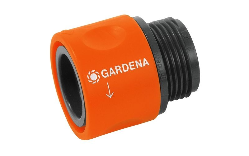 Gardena Übergangs-Schlauchstück - (Orange/Schwarz)