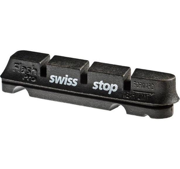 SwissStop Race Flash Pro Bremsbeläge Sram / Shimano, 4 Stück black 2019 Felgenbremsbeläge