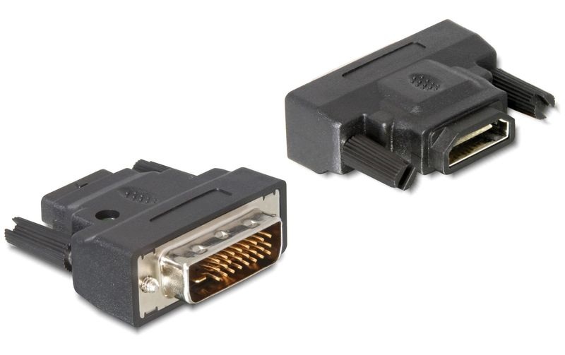 DeLock DVI-D - HDMI Adapter mit LED, Typ