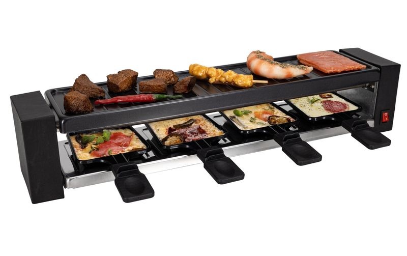 XXXLutz Raclette-grill , 404057 , Schwarz , Metall , 005676010301