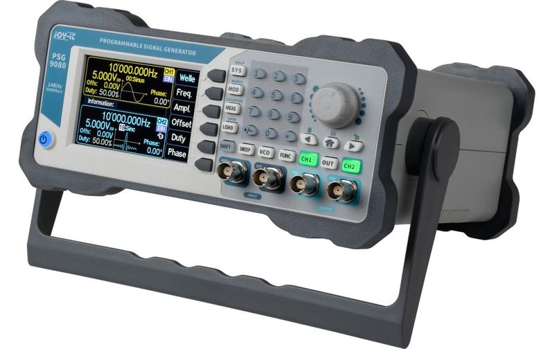 Joy-it Signalgenerator 1 µHz - 80 Hz 2-Kanal Dreieck, Lorentzkurve, Puls, Rampe, Rauschen, Rechteck, Signal, Sinus, TTL