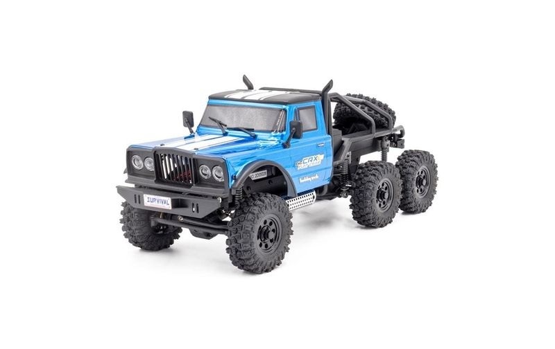 Hobbytech Scale Crawler CRX18 Flat Cage 6x6 Blau, RTR, 1:18