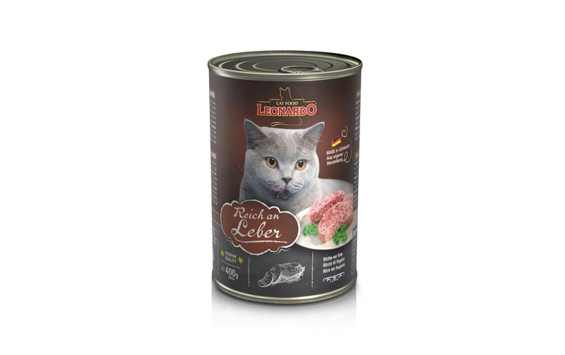 Leonardo All Meat 6 x 400 g - Reich an Leber