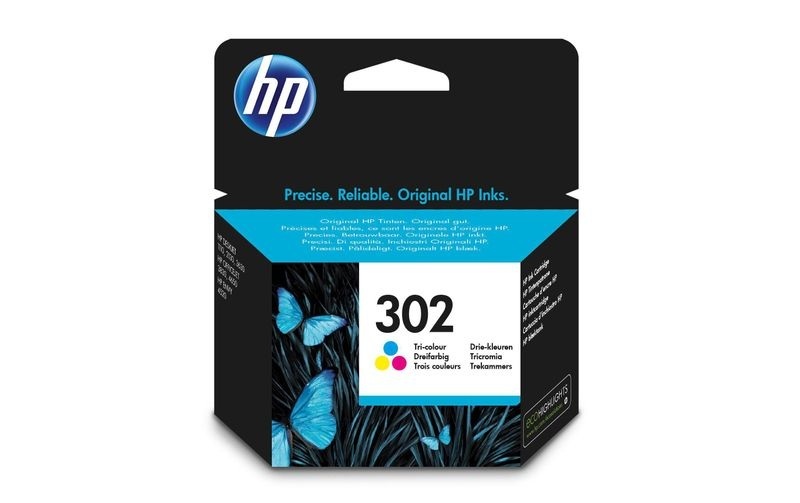 HP Original Tintenpatrone F6U65AE (No.302), color