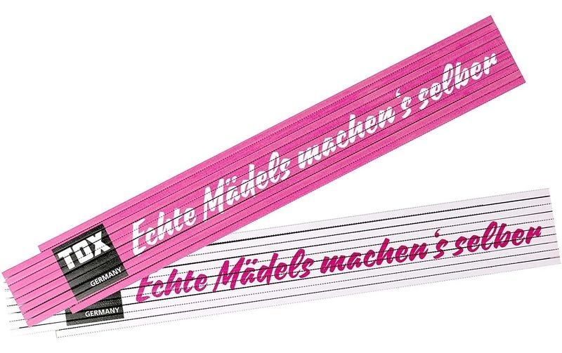 Meterstab 2 m Echte Mädels machens Selbst
