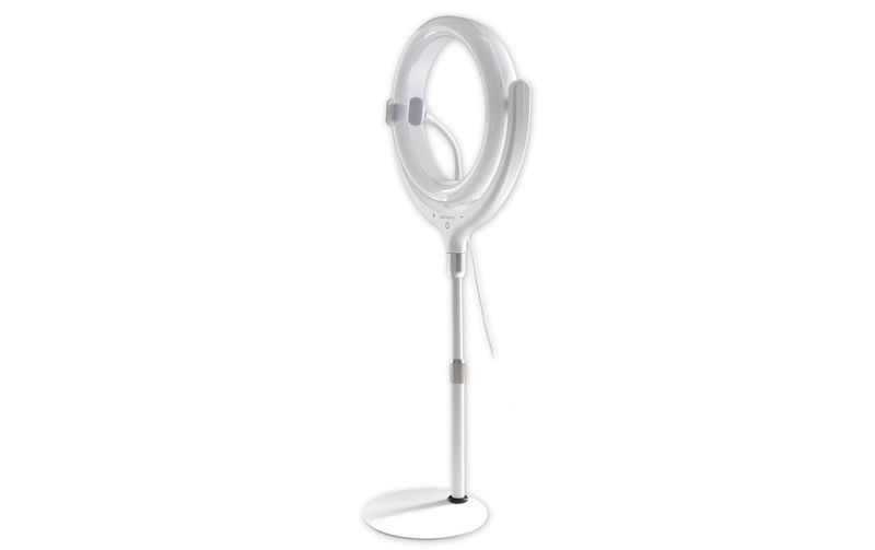 4smarts Selfie LoomiPod klein LED Ringleuchte / Ringlicht