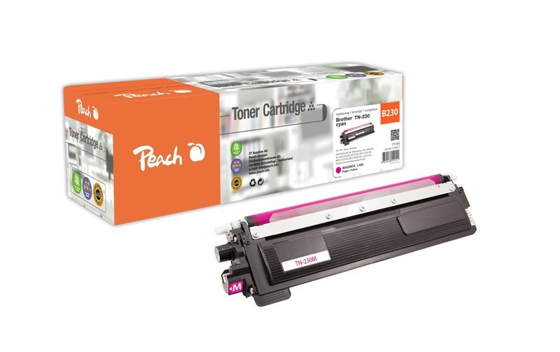 Peach Tonermodul magenta, kompatibel zu Brother TN-230M, TN-230