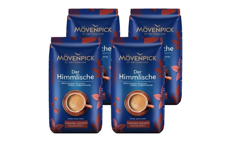 Mövenpick Kaffeebohnen Der Himmlische 4 x 1 kg