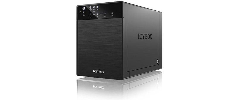 ICY BOX IB-3640SU3-1 8.9 cm (3.5 Zoll) Festplattengehäuse 3.5 Zoll USB 3.0, eSATA