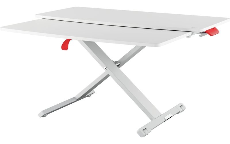 LEITZ Schreibtisch-Aufsatz Ergo Cosy - mit ausziehbarer Tastaturablage