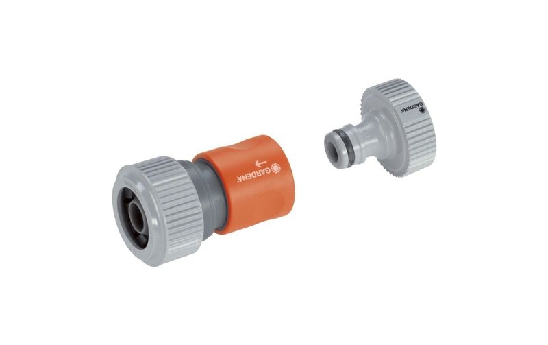 Gardena Pumpen-Anschlusssatz - (Grau/Orange)