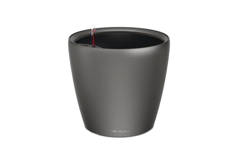 Lechuza - 4er-Set Blumenkästen mit Integriertem Bewässerungssystem Classico Premium 28 LS - Anthrazit