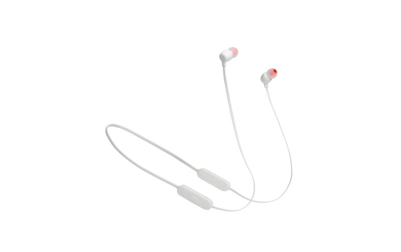 JBL Tune 125 BT Bluetooth® Sport In Ear Kopfhörer In Ear Nackenband Weiß