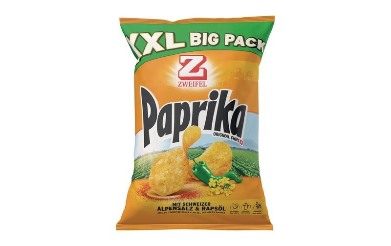 Zweifel Chips Paprika XXL