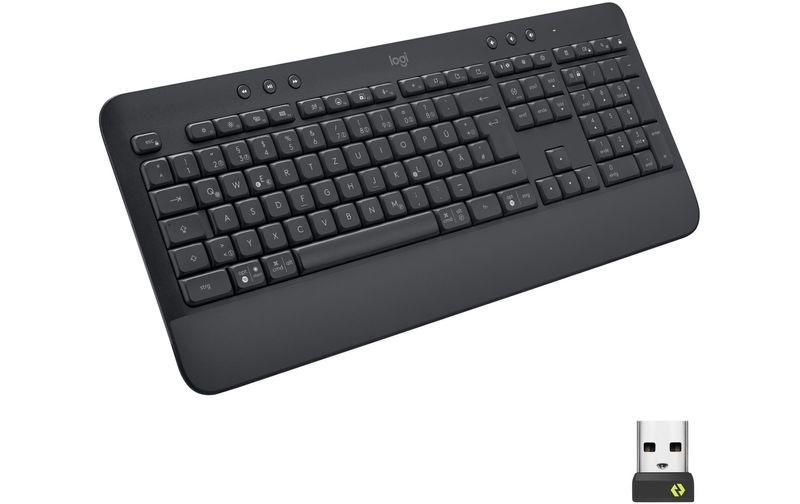 LOGITECH SIGNATURE K650 - Kabellose Komfort-Tastatur (Grafit)
