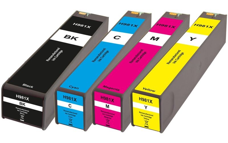 Peach Spar Pack Tintenpatronen kompatibel zu HP No. 981X
