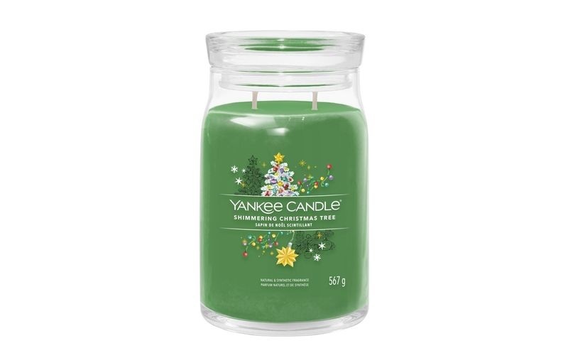 Yankee Candle Signature Duftkerze Shimmering Christmas Tree Signature Large Jar