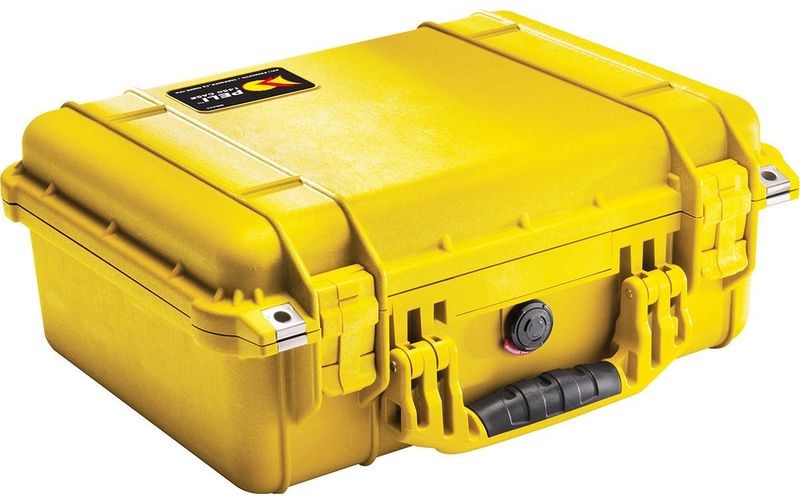 Peli Schutzkoffer 1450 15.06 l Gelb, Mit