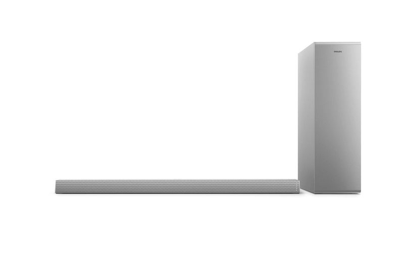PHILIPS TAB6405/10 - Soundbar + Subwoofer (Silber)