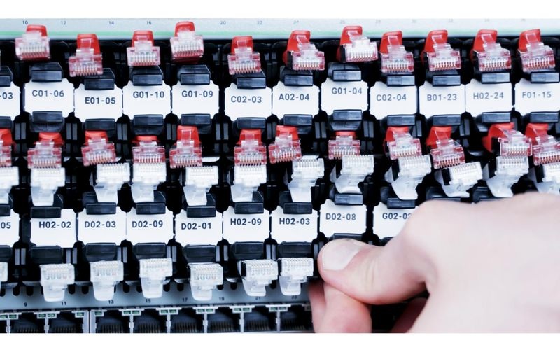Patchbox Beschriftung IDLABELW 96