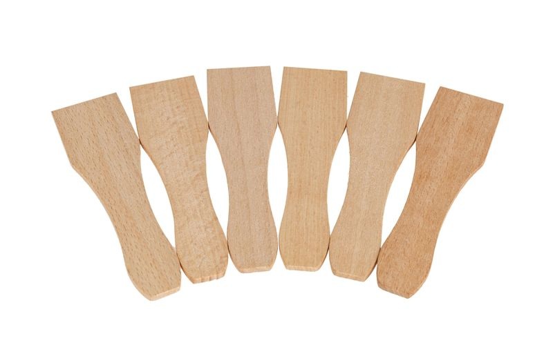 FURBER Raclette-Spachtel Holz 6 Stück