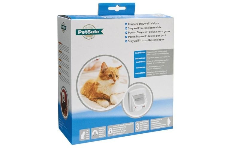 Katzenklappe Staywell® 400 Deluxe - Katzenklappe weiß