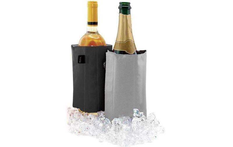 Champagner & WINE COOLER Black & Grey Weinzubehör Pulltex