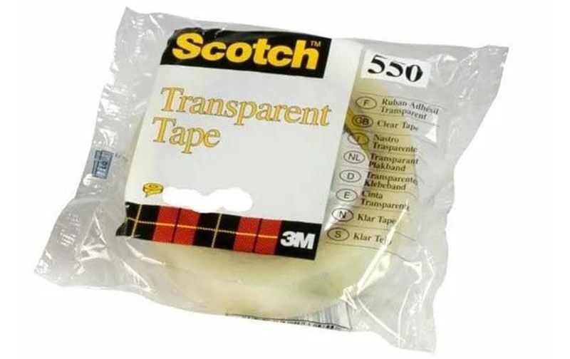 SCOTCH Transparent Tape 550 15mmx66m 550/1566 10 Stück