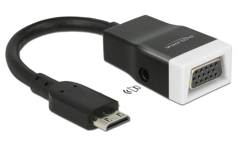 Adapter HDMI mini C St. -> VGA Bu