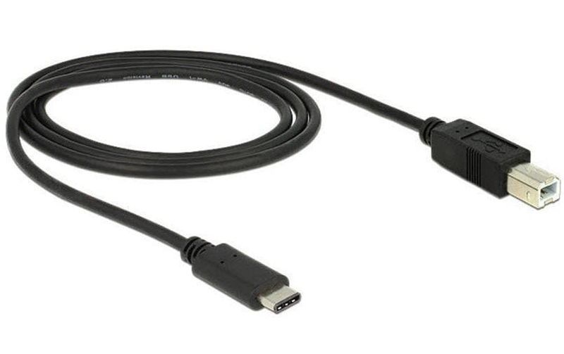 USB 2.0 Kabel, Stecker C > Stecker B