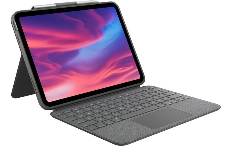 LOGITECH Combo Touch - Tastatur-Case (Oxford Grey)