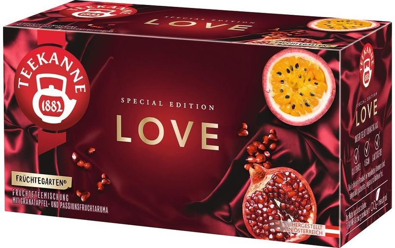 Teekanne Teebeutel Love 20 Stück