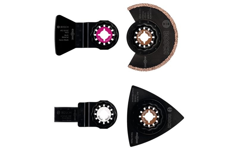 Multifunktionswerkzeug-Zubehör-Set 4teilig Bosch Accessories 2609256978 1 St.