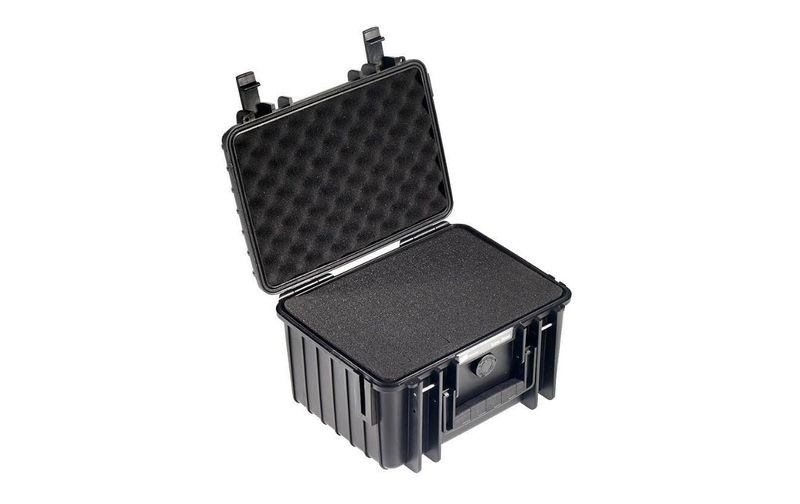 B & W Outdoor Koffer outdoor.cases Typ 2000 6.6 l (B x H x T) 272 x 166 x 215 mm Schwarz 2000/B/SI