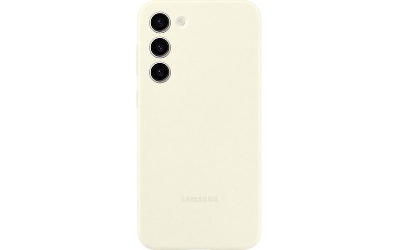 Samsung - Galaxy S23+ Plus 5G Silikon Cover Hülle (EF-PS916TUEGWW) - Cream