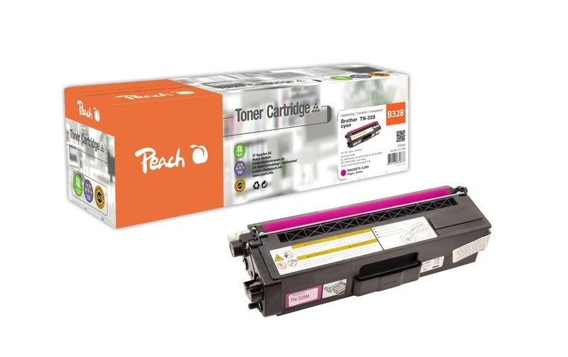 Peach Tonermodul magenta kompatibel zu Brother TN-328M