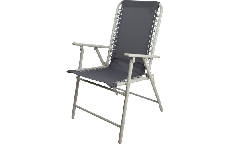 KOOR Campingstuhl »comfort grau«
