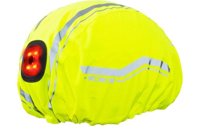 Wowow Corsa Helm-Regenschutz mit LED gelb 2021 Helmzubehör