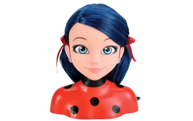 BANDAI Beauty Miraculous Deluxe Frisierkopf Ladybug Set