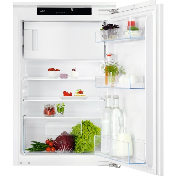 AEG TSF5O88EF Einbaukühlschrank / 880 mm / 4-Sterne-Gefrierfach / 118 L / Festtür / E, 933020578