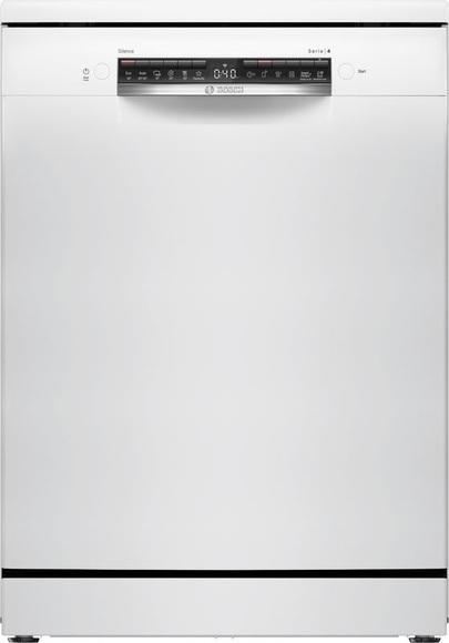 Bosch Serie 4, Freistehender Geschirrspüler, 60 cm, Weiß, SMS4HVW00E