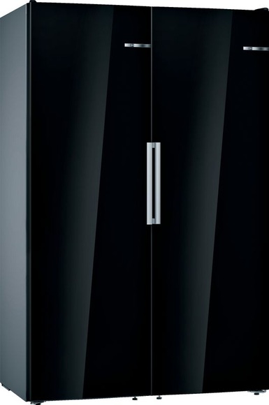 Set aus Eintür-Kühlschrank und Eintür-Gefrierschrank , GSN36VBFP + KSV36VBEP + KSZ39AL00