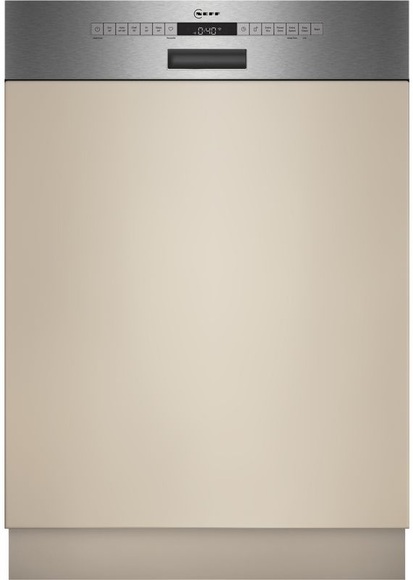 N 50, Geschirrspüler integrierbar, 60 cm, Edelstahl